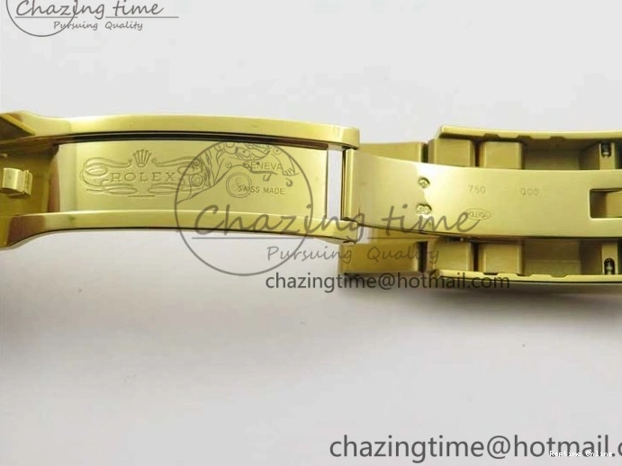 0209 ComfortFit YachtMaster II 2017 baselworld 116688 YG Blue Ceramic JF 1:1 Best Edition on YG Bracelet A 3063